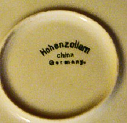 Hohenzollern China 1