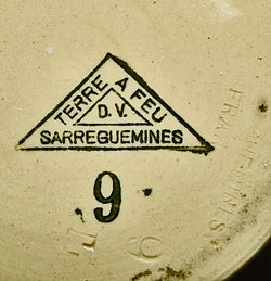 Porzellanfabrik Utzschneider & Cie - Sarreguemines 11-7-4-1