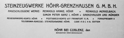 Steinzeugwerke Höhr-Grenzhausen GmbH 4