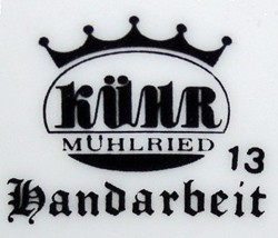 Porzellanmanufaktur un Zinndeckelfabrikation G. & M. Kühr G.m.b.H. 12-4-21-2