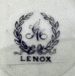 Ceramic Art Company / Lenox Incorporated 12-6-7-2