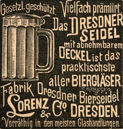 Fabrik Dresdner Bierseidel Lorenz & Co. 15-3-22-1