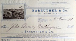 Porzellanfabrik Bareuther & Co. 16-1-30-1