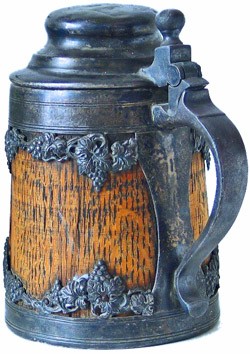 Sold at Auction: St. Louis Silver Co. Quadruple Plate & Wood Stein