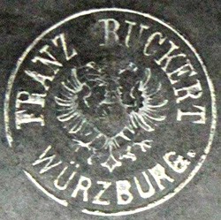 Zinngußwarenfabrik Franz Ruckert (Witwe) / Bayerische Bierglasmalerei Ruckert & Co. 15/6/22/1